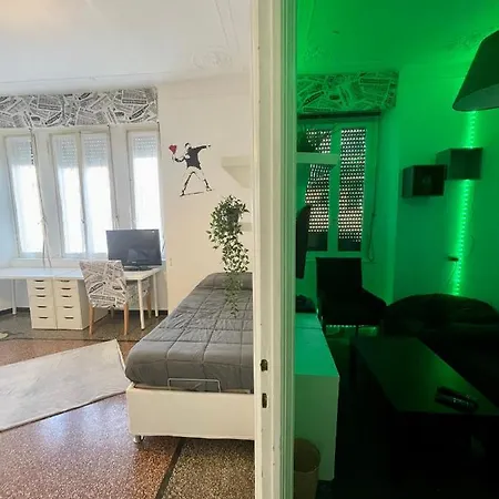 Con Terrazzo Centro Lägenhet Genua